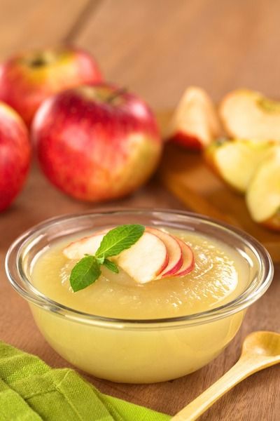 Apple and banana compote Apple and banana compote